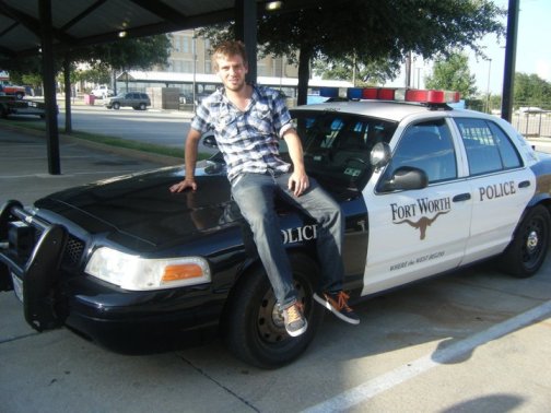 police car in Texas