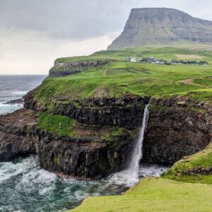 Múlafossur Waterfall